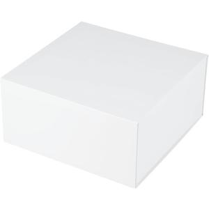 Magnetic Gift Box 15 Pack White Large Gift Box with Lids Closure in Bulk, Luxury Cardboard Gift Boxes for Presents,Bridesmaid Proposal,Packaging for Small Business, Parties, Bulk 12"x12"x6"