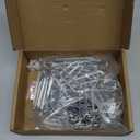 60 pcs Stainless Steel Curtain Hooks Drapery W Shape Hook Stainless Curtain Pleat Tape Hooks