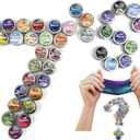 Matty's Toy Stop Crazy Aaron's Putty Mini Tins Lucky 7 Surprise Gift Set Party Bundle - 7 Pack (.47oz Each) Assorted Colors