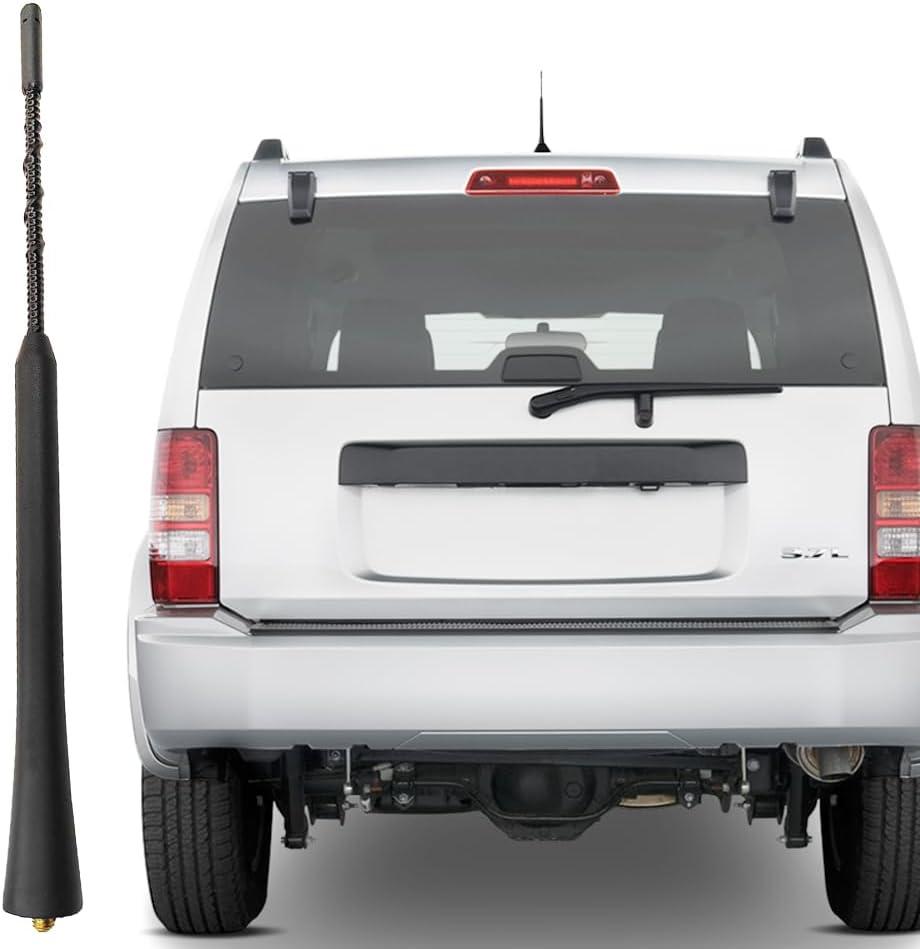 9 Inch Antenna for Jeep Liberty (2008-2010), Jeep Liberty Antenna, Flexible Rubber Antenna Replacement Mast for Jeep Liberty 2008 2009 2010