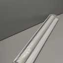 ChrisDowa Cordless 100% Blackout Roller Shade Thermal Insulated UV Protection with Striped Jacquard Fabric White Blackout Blinds for Indoor Window Shades Pull Down for Home and Office, 22" W x 72" H