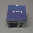 Electric-Mason-Jar-Vacuum-Sealer, Automatic Wide Mouth and Regular Mouth Mason Jar Vacuum Sealer Kit, VP06+ Vaccum Sealer for Jars with Opener & 5 Pairs of Lids (Black)