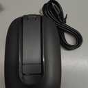 Cell Phone Stand with Wireless Bluetooth Speaker, Unique Gifts for Men/Women, Adjustable Phone Holder with 5 LED Light Modes, Anti-Slip Base HD Surround Sound, Phone Speaker Amplifier for iPhone/iPad (Black)