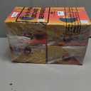 Baquler 4 Pcs Halloween 3D Fake Fire Light 110v Artificial Hanging LED Flame Light Realistic Campfire Halloween Red Lamp Prop Flame for Christmas, Festival, Night Club, Party Decor