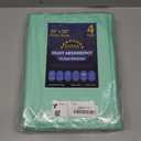 4 Pack 36 x 36 Extra Heavy Absorbency Washable Underpads, Waterproof Quick Drying Nursing Incontinence Reusable Washable Bed Pee Pads for Dogs, Diaper Changing & Adults, Green