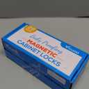 20 Pack Magnetic Cabinet Locks Baby Proofing - Vmaisi Children Proof Cupboard Drawers Latches - Adhesive Easy Installation (Standard)