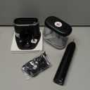 Electric Toothbrush with Water Flosser,Professional Flossing Toothbrush Combo for Teeth Cleaning Plaque Removal with 4 Replacement Heads, 3 Brush Modes & 5 Floss Speeds,Black