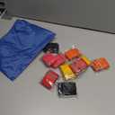 Hooqict 10Pcs 3 Legged Race Bands for Outdoor Party Group Games - Kid Adult Three Legged Race Birthday Party Carnival Field Day Relay - Gym Class Team Building Supplies Family Fun Activity