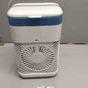 Portable Air Conditioners,Portable AC Unit with 3 Speed 2 Mist Modes Rapid Cooling,Mini Air Conditioner with 1000ML Water Tank 2/4H Timer LED Lights,Cooling AC Fan for Bedroom Office Camping Car RV