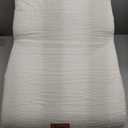 Topmart High Density Extended Foam Dog Ramp&Steps 2 Tiers,11.8" High,Non-Slip Dog Stairs,Soft Foam Pet Ladder with Waterproof Cover,Best for Injured,Older Cats,Pets with Joint Pain (White)