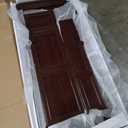 Sauder Palladia Office Desk with Drawers, Executive Desk with File Cabinet Storage, Cable Management, Keyboard Tray, in Select Cherry Finish