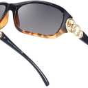 FIMILU Polarized Sunglasses for Women, Retro Stylish Glasses Reduce Glare Sun Glare UV Protection for Travelling Vacation