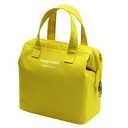 Mziart Insulated Lunch Bag Simple Bento Cooler Bag Lunch Tote Bag for Lunch Box for Women Men Adult Picnic Working Hiking Beach (Yellow)