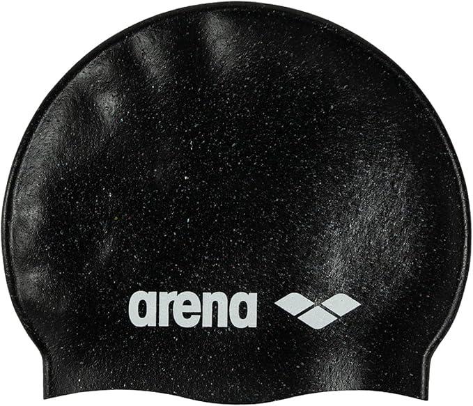 Arena Classic Unisex Soft Silicone Swim Cap for Women and Men, Intensive Training Comfortable Non-Slip Long Hair Swimming Hat