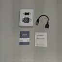 2in1 Wireless CarPlay & Android Auto Adapter, Plug & Play CarPlay Dongle Converts Wired to Wireless, Fast AutoConnect, No Delay, Compact Design for iPhone & Android with USB/USBC Port(Black)