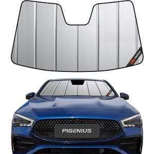 Pigenius Windshield Sunshade for Mercedes-Benz CLA 2020-2025 Front Window Sun Shade - Safeguard