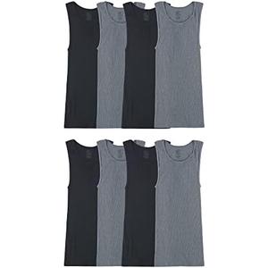 Fruit of the Loom Men's Sleeveless Tag Free Moisture Wicking Tank A-Shirt , size small