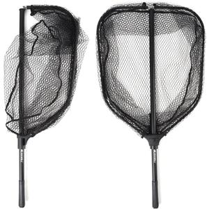 BLISSWILL Large Fishing Net with Handle Collapsible Fish Landing with Extendable Handle Knotless Nylon Fishing Safe Fish Net Durable Telescopic Dip Foldable, 166cm x 56cm