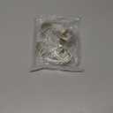 Sumnacon 6 Pcs Ceiling Mount Curtain Rod Brackets,Metal Single Curtain Rod Hanging Brackets for 5/8-1Inch Rods, Heavy Duty Rod Bracket for Living Room Bedroom Curtain Drapery Rod, Gold