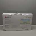 Toddler Pillow with Pillowcase, Breathable & Cozy Machine Washable Kids Pillow with Pillowcase, 21.6x13.8 Ergonomic Children Pillow for Boys and Girls Aged 6-12 (Blue, Height 3)