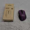 TECKNET Wireless Mouse, 2.4G Ergonomic Optical Mouse, Computer Mouse for Laptop, PC, Computer, Chromebook, Notebook, 6 Buttons, 24 Months Battery Life, 2600 DPI, 5 Adjustment Levels Purple