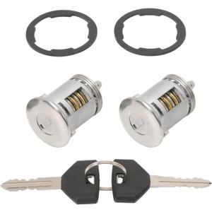 International Cab Door Lock Cylinder w/Keys Compatible for International Trucks Left Driver & Right Passenger Door Handles Cab Door Lock Cylinder Replaces#2506723C92 3606713C94 3546619C92