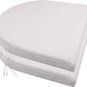Chair Cushion for Patio Furniture, Set of 2, 17 x 16 x 1.6 in 