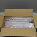 100 Pack Pink Clear Plastic Champagne Flutes, 5 Oz Disposable Champagne Glasses, Unbreakable Acrylic Mimosa Glasses Wedding Cocktail Cups for Engagement Birthday Graduation Party Decorations Supplies