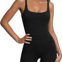 AUTOMET Womens Jumpsuits Shorts Rompers Workout One Piece Bodysuits Jumpers Yoga Summer Fashion Vacation Outfits Clothes 2025, Size M
