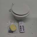 6 Inch Bathroom Exhaust Fan with Switch, Upgraded Exhaust Fan 35dB Low Noise IPX4 Waterproof Household Ventilation Fans, Window Ceiling Wall Mount Vent Fan for Attic Basement Garage Washroom P202A2 (White)