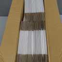 PETAFLOP 6x4x4 Shipping Boxes 50 Pack, White Cardboard Boxes Kraft Corrugated Mailer Boxes for Small Business