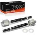 A-Premium 2 x Front Inner Tie Rod Ends, Compatible with Honda Accord 2018 2019 2020 2021