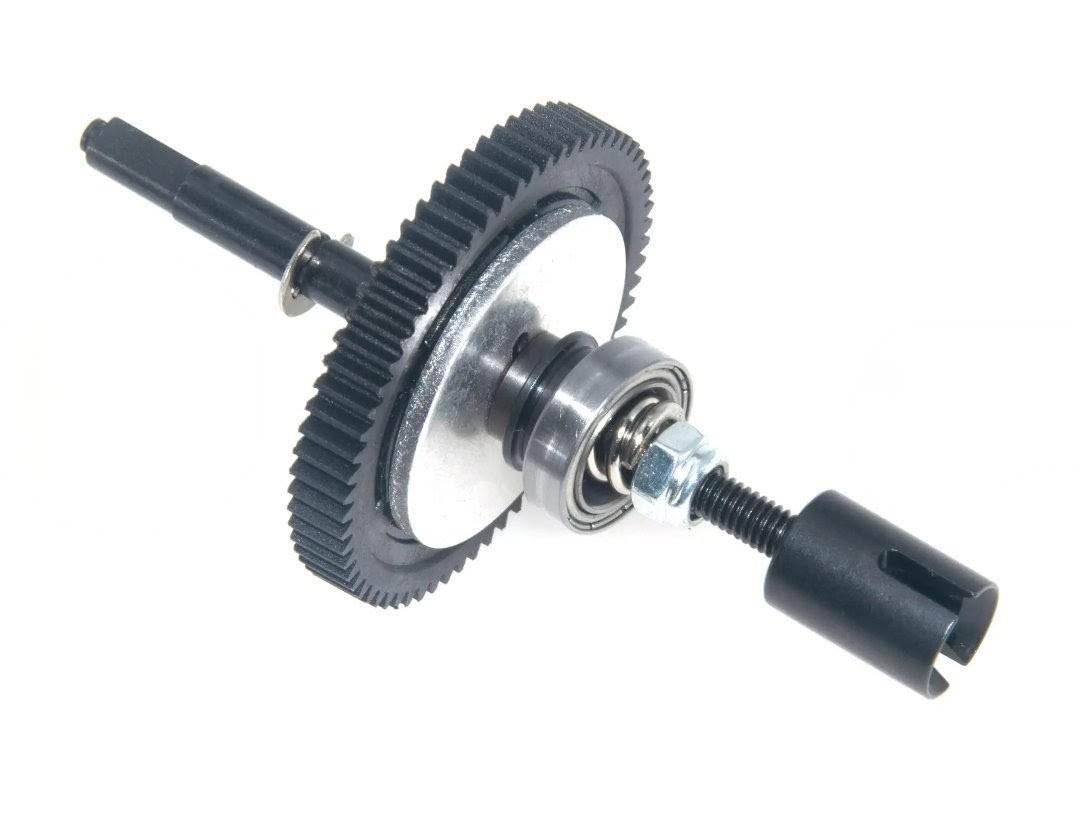 LJXSZ Slipper Gear Compatible with 1/8 Laegendary Part Nitro Truck Rc Car Steel Center Spur Diff Upgrade(Front)