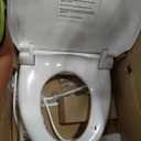 Bio Bidet USPA PRO Modern Bidet Seat, Warm Water, Heated Seat & Dryer, Remote Control, Round