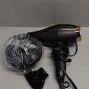 INFINITI PRO by CONAIR Hair Dryer, 1875W Blow Dryer with Diffuser and Concentrator, Ceramic Technology, 3 Heat & 2 Speed Settings, Cold Shot Button, Black