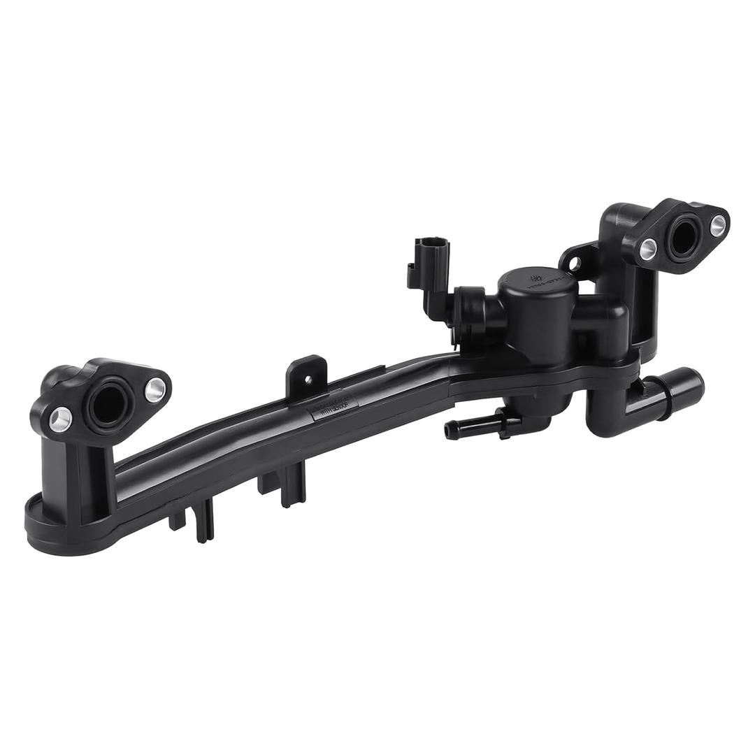 Engine Coolant Water Heater Pipe Compatible with Land Rover Range Rover Discovery LR4/Sport 2010-2016, Manifold Tube Flange Replacement for LR018273 LR077042 LR087559