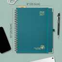 POPRUN Monthly Planner 2027-2028, Large-8" x 10", 18-Month Calendar Book