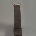 MARGE PLUS Compatible with Apple Watch Band 38mm 40mm 41mm 42mm 44mm 45mm 46mm 49mm Women Men, Stainless Steel Mesh Loop Magnetic Clasp Replacement for iWatch Series 11 10 9 8 7 6 5 4 SE3 SE2 Ultra 3 (Champagne Gold)