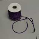 MECCANIXITY Waxed Cord 2mm Waxed Thread 87 Yard Wax String Leather Cord for Bracelet Making, Necklaces, Beading, Jewelry Making and DIY Crafts(Dark Purple)