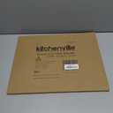 Glass Cutting Board 16"x12": Tempered Glass Kitchen Counter Protector - Durable- Scratch-Resistant, Heat-Proof - Clear Design (Transparent)