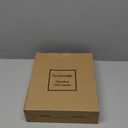 Eywamage Gold Christmas Tree Candles with Remote, Real Wax Flickering Flameless LED Taper Candles Set of 4