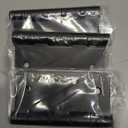 Goldenwarm 3 Pack 4'' Black Ball Bearing Door Hinges Heavy Duty Stainless Steel Hinges for Interior & Exterior Doors, 1/4'' Radius Corners