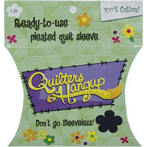 Pleated Quilt Sleeve Black