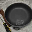 SENSARTE Nonstick Frying Pan Skillet, Swiss Granite Coating Omelette Pan, Healthy Stone Cookware Chef's Pan, PFOA Free (8/9.5/10/11/12.5 Inch) (9.5 Inch) (Gray)