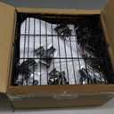 SINGAYE Metal Shelves Wire ShelvingStorage Rack Standing Units Shelf for Kitchen Laundry Bathroom Closet Organizers Pantry Narrow Mesh Adjustable 10" D x 16" W x 55" H Black