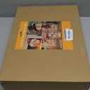 ATDAWN Light Up Snowman, hristmas Yard Decoration, 60 LEDs Lighted Snowman Christmas Decoration, Indoor Outdoor Lighted Snowman for Christmas Holiday Lighted Yard Display