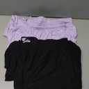 Real Essentials 3 Pack: Women's Ultra-Soft Wide Leg Loose Capri Open Bottom Pants - Yoga Lounge Pockets Size XXL