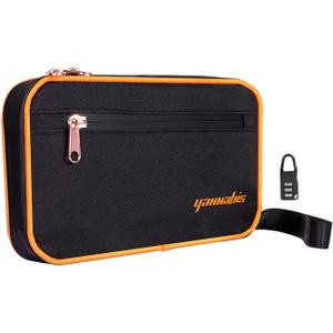 Smell Proof Bag with Combination Lock, Odor Proof Pouch, Travel Storage Case 8.6 x 5 Inch