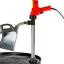 110V High-Power 2480W Electric Liquid Transfer Pump - 91cm Stainless Steel Tube 2m Steel Wire Hose - for Slightly viscous liquid,Lube Oil, Water, Antifreeze - electric fuel transfer pump