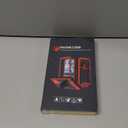 Metal Heavy Duty Phone Case Compatible with iPhone 14 Plus with Kickstand Built-in Gorilla Glass Lens Slide Camera Cover Sturdy Military Durable Dustproof Aluminum Screws Cover for Man (Silver)